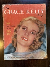 The Grace Kelly Story Magazine - Childhood to Princess Vol. 1 Feb 1957 VG