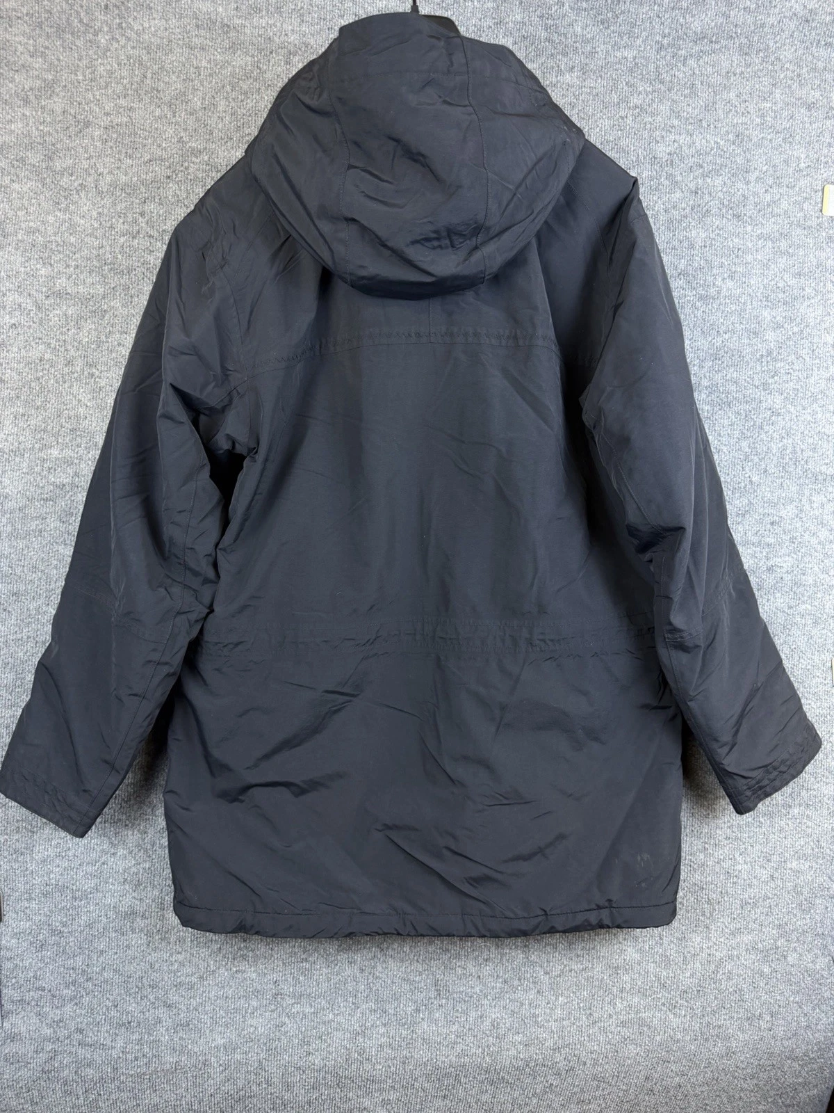 Lands End Squall Winter Parka Jacket Mens L 42-44 Waterproof Windproof Coat image 10