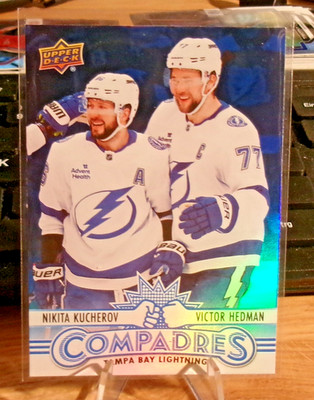 2025-26 UD Series 1 - Compardres - Kucherov/Hedman - Tampa Bay Lightning #CM-7