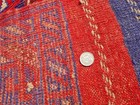 Rare Afghan Hand Woven Mashwani Kilim Kilim Wool Area Runner Rug 8 x 2 Ft — photo 8