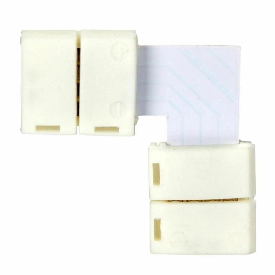 5PCS 4Pin L T Cross Shape PCB Corner Connector For RGB 3528 5050 Led Strip Light - Image 3 of 4