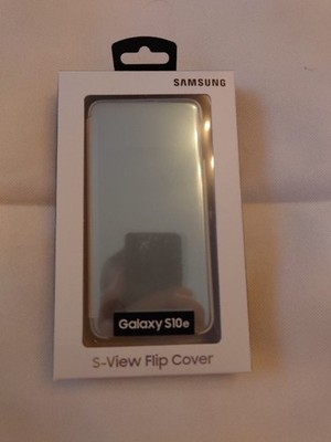 New Original Samsung S-View Flip Cover Case for Samsung Galaxy  S10e- White
