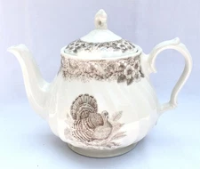 Queen's - Myott Factory Archive Illustrations - THANKSGIVING - TEAPOT