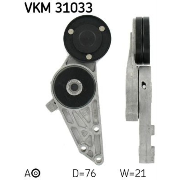 SKF Spannrolle Keilrippenriemen Automatisch FüR Audi A4 VW Passat Variant-image