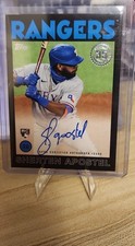 2021 Topps Update Series 1986 Autographs Sherten Apostel #86B-SA Black /199 RC