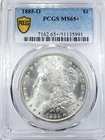 1885-O Morgan Silver Dollar PCGS  MS65+ Plus Grade