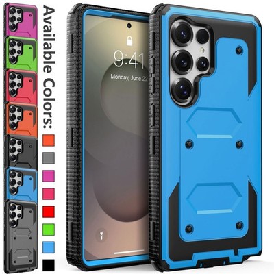 For Samsung Galaxy S25 S24 S23 S22 S21 S20 Ultra FE Shockproof Rugged Case Cover
