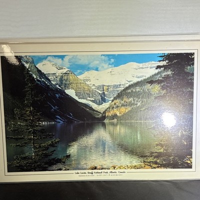 Griffith J. Baily Lot Unframed Paper Prints Canadian Rockies Space Shuttle Beach