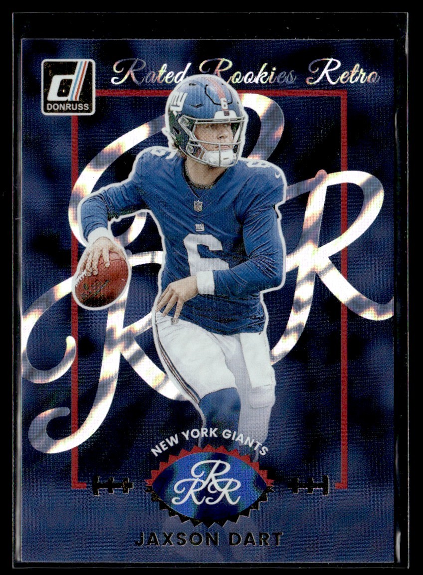 2025 Donruss Rated Rookies Retro Jaxson Dart RC #1