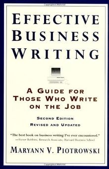 Effective Business Writing: Strategies, Suggestions and ... | Buch | Zustand gut