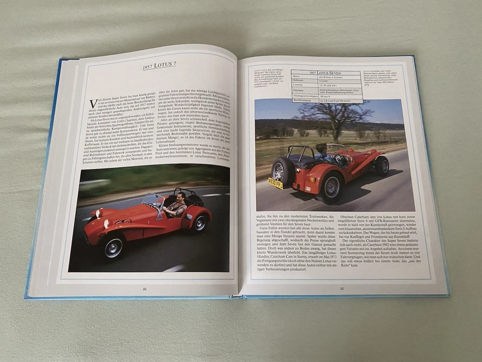 Klassische Sportwagen XENOS Ratgeber 1987 Geschenkidee Weihnachten Y5-273 - Bild 3 von 4