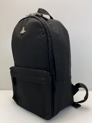 Vivienne Westwood Black Nylon Backpack with Orb Logo | eBay