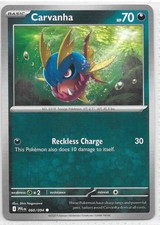 Carvanha Common Darkness Normal ME02: Phantasmal Flames Carvanha NM