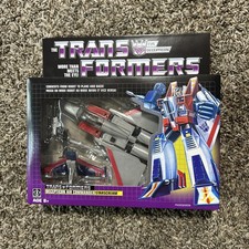 Transformers New 2018 Vintage G1 Exclusive Starscream Reissue