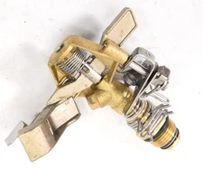 Brass Ring Base Impact Sprinkler Head Full Circle Adjustable Impact Replacement