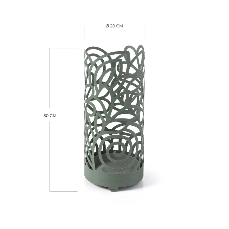 Porta Ombrelli da Casa Design Arti e Mestieri Garden Verde 50 cm Metallo, fotografia 11 di 11
