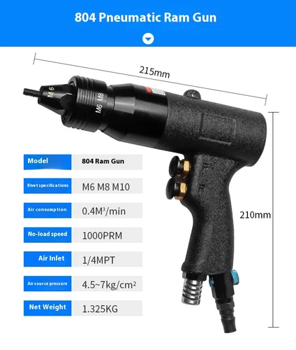 Pneumatic Rivet Nut Gun, Rivet Nut Gun, Rivet Nut Gun, Rivet Machine - Picture 10 of 13