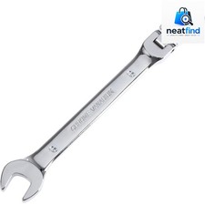 8mm Ratcheting Wrench Flex Head: 12Pt Ratchet...