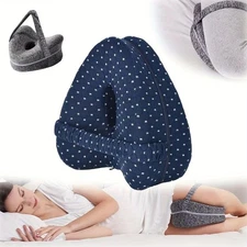 Premium Leg Pillow Foam Memory Leg and Knee Pain Relief Pillow for Side Sleeping