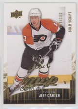 2009-10 Upper Deck MVP Gold Script 83/100 Jeff Carter #80 1x1