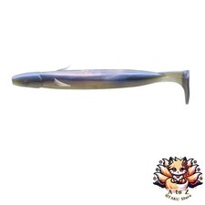 NEW Ecogear Power Shad 5-inch (6-pack) 101 Pearl White/Snubbull Pearl Back