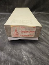 51% Beeswax Plain End Short 3's Cathedral Church Candles, 7/8 x 16 Box Of 18