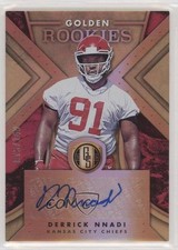 2018 Panini Gold Standard Golden Rookies 75/149 Derrick Nnadi #GR-DN Auto s3g
