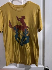 Rowdy Crowd Clothing Womens T-Shirt Size M Cowboy Bronc Rider Western