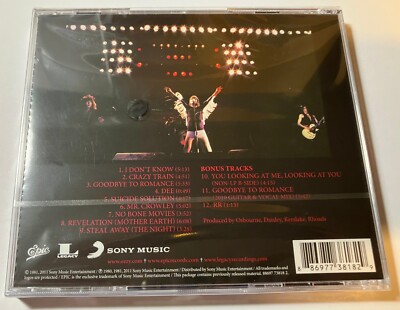 Ozzy Osbourne - Blizzard of Ozz - Expanded Edition with Bonus