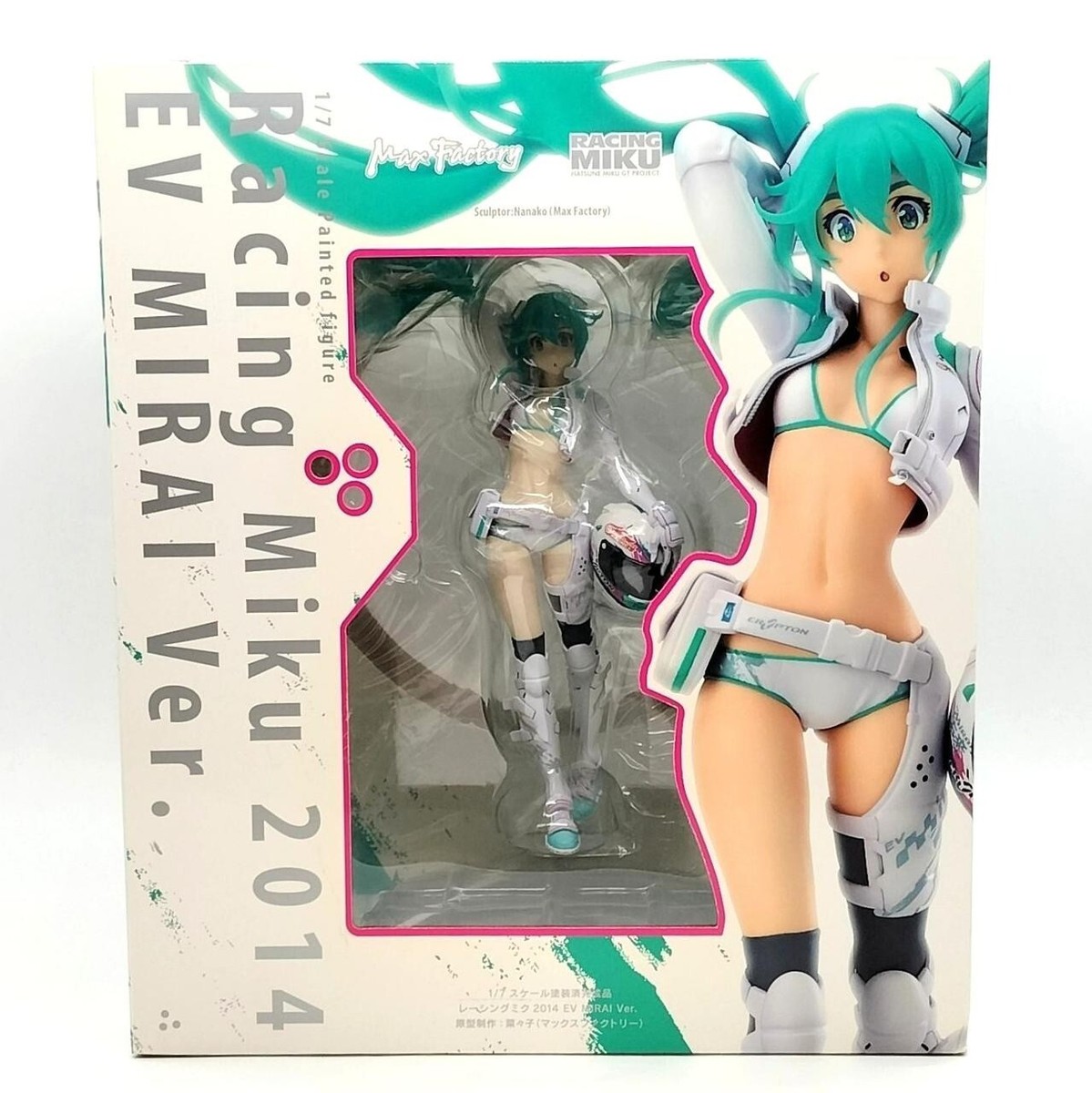 Racing Miku 2014 EV MIRAI Ver. フィギュア Amazon.com: FREEing Racing Miku 2014 (EV Mirai Version
