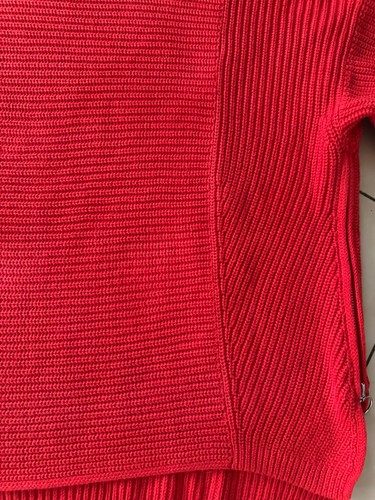 toller Damen-Strickpullover " Oui ", Gr.40, Fb. rot, top - Bild 3 von 8