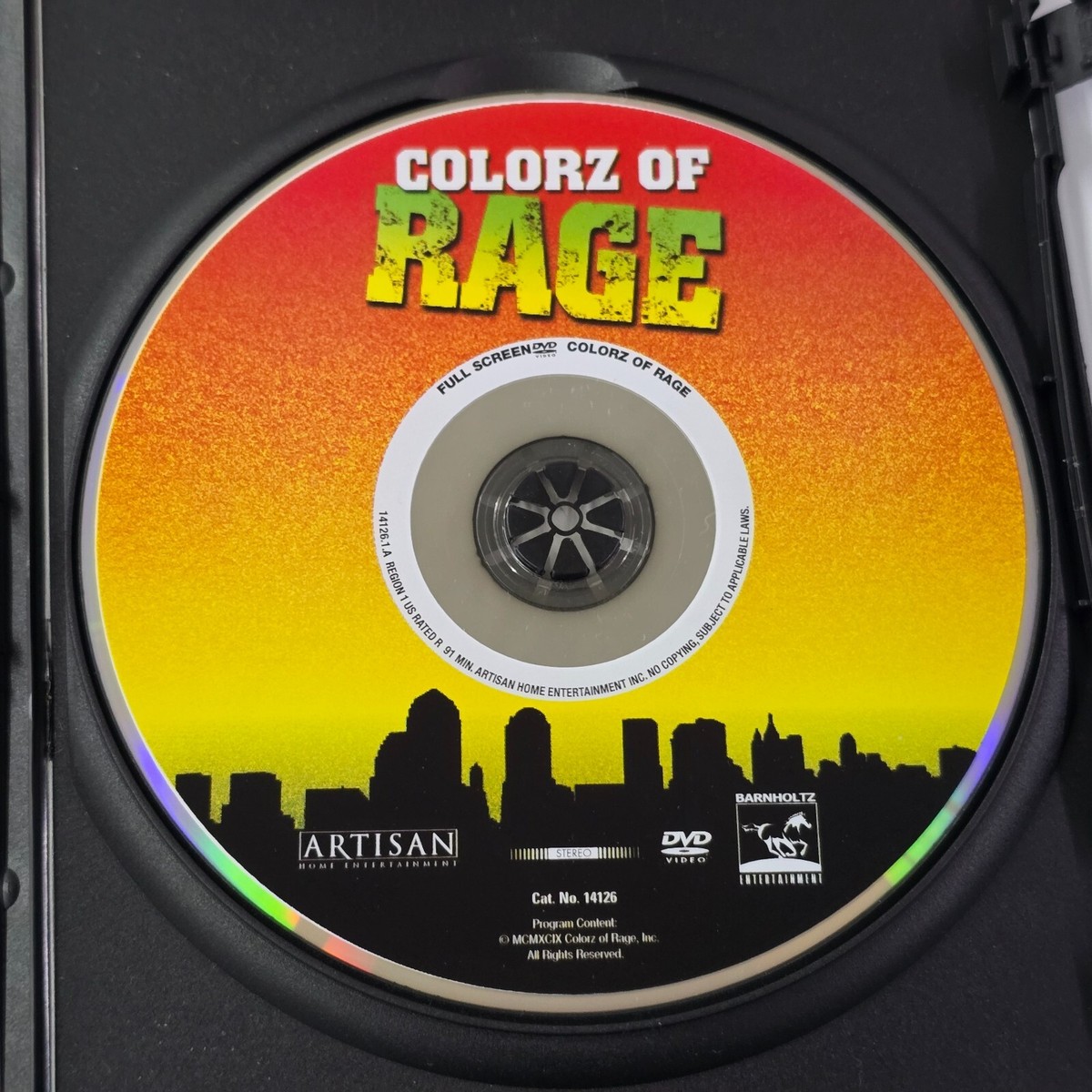 Man いろいろ CD DVD Blu-ray Colorz Of Rage (DVD, 1999) Redman, Nicki Richards, Dale