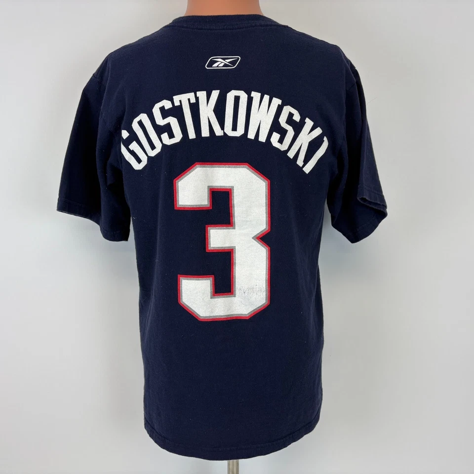Camiseta deportiva Reebok Stephen Gostkowski para hombre talla M New England Patriots NFL Foto 2 de 4