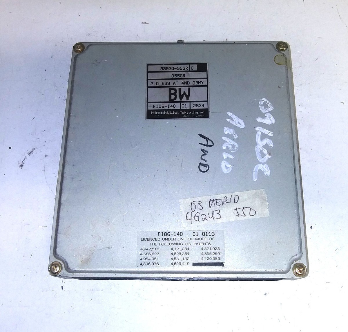 33920-55GR0 ecm ecu computer 2003 Suzuki Aerio | eBay