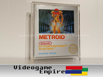 1x ACRYL BOX NES (Bienengräber) Nintendo OVP Schutzhülle / Hülle / Box Protector