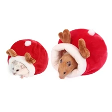 Comfortable Cotton Resting Bed Plush Enclosed Cats Nests Warm Cats Hideaways