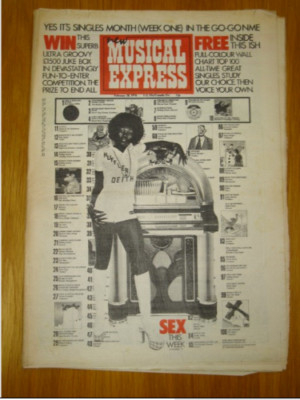 NME 1976 FEB 28 HAWKWIND ALEX HARVEY BILL WYMAN WINGS