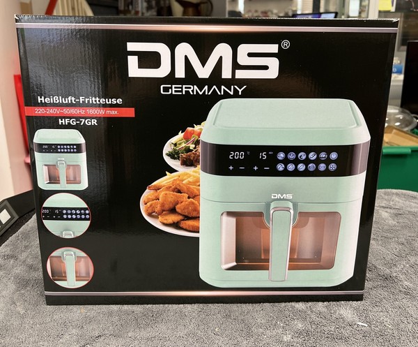 Dms Xxxl HFG-7G 7 Liter HeißLuftfritteuse Fritteuse Backofen HeißLuftgrill-image