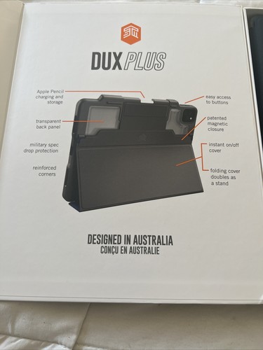 STM- Dux PLUS Magnetic Shell For Apple iPad Pro 11" 1st/2nd Gen-w-pencil Holder - Picture 5 of 16