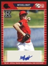 2021 Pro Set Mitchell Bratt #PS-MB2 Autographs   AU