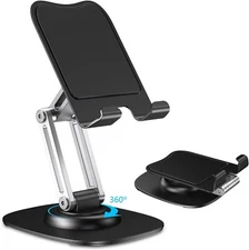 Foldable & Portable Aluminum Desktop  Cell Phone Holder Desk Stand Metal Base US