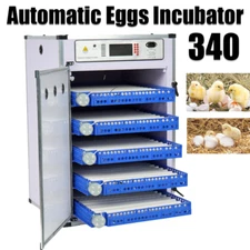 340 Eggs Incubator Intelligence Dual Electric For Hatching Chicken Quail W/ Wifi