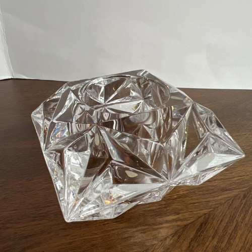 Candelabro votivo cuadrado Partylite 24 % cristal plomo 3,5" - Imagen 2 de 6