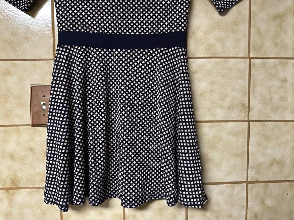 ReVd’elle Paris Knit Dress, Acadamia Classicore Modern Capsule Piece, Sz L - Image 4 of 4