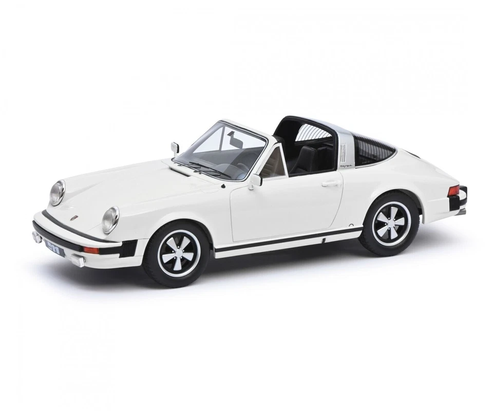 Schuco 450025700 PORSCHE 911 Targa Blanc 1/18 - Photo 1/1