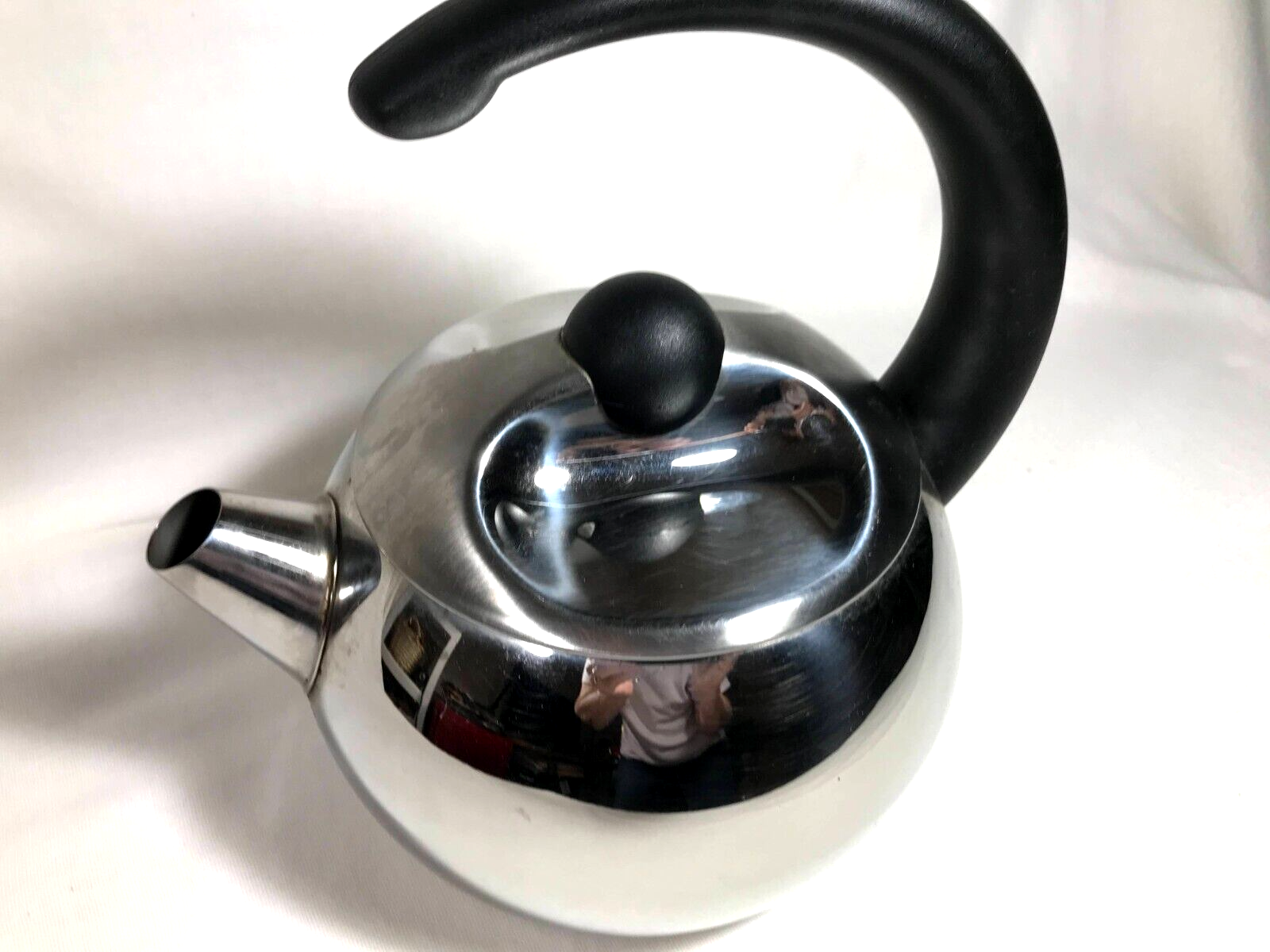Vintage Stainless Steel Teapot Tea Kettle 2 Qt. eBay