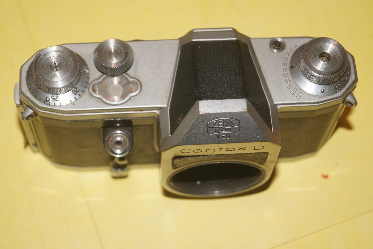 Zeiss Contax D film camera slightly working shutter | eBay