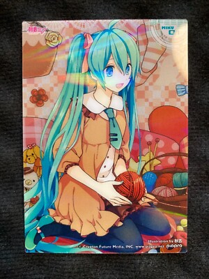Vocaloid Hatsune Miku Clear Card Collection MIKU 01 Trading Card