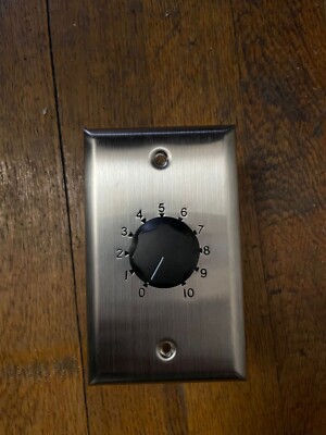 Atlas Sound LP AT100 ATN 100W Commercial Wall Mount Attenuator Volume ...