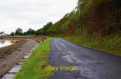 Foto 6x4 Kleine Straße nähert sich Mountcharles Pier, Grafschaft Donegal Moin Sear c2015